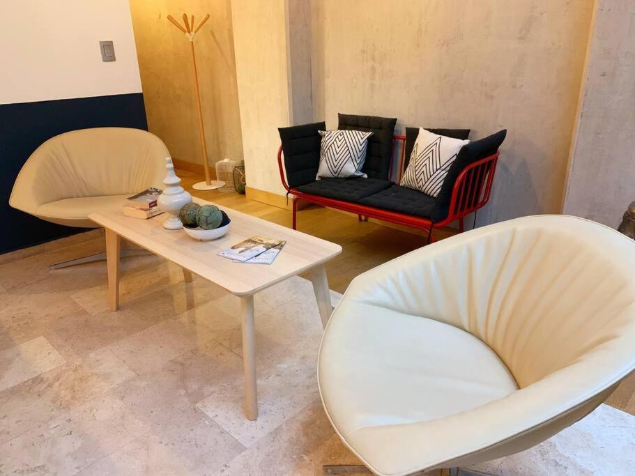 Pa - Loft A Unos Pasos De Reforma El Angel Y El Cas Embajada Usa Mexico By Eksteriør billede